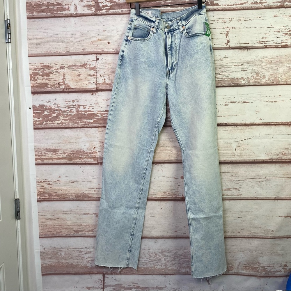 34’ inseam tall GAP Light Wash Straight Leg Jeans